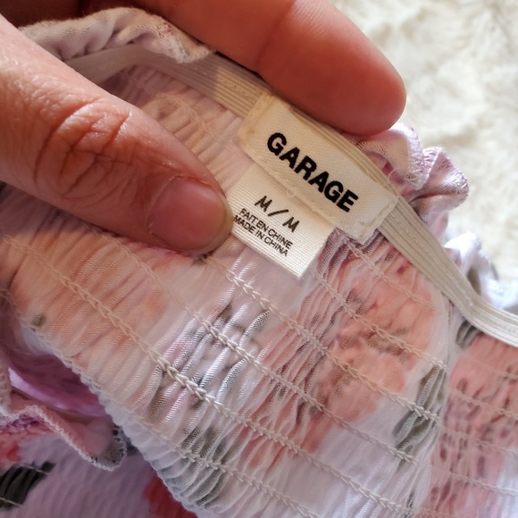 ๐ธPink Garage Floral Off The Shoulder Romper๐ธ - Picture 6 of 6